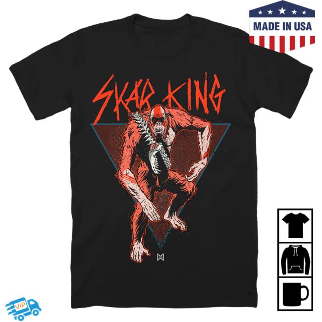 Official Cavity Colors Gxk: Skar King - Crew neck