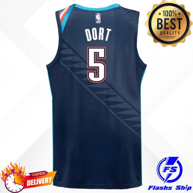 Oklahoma City Thunder 2025-26 NBA Basketball City Edition Youth Dort