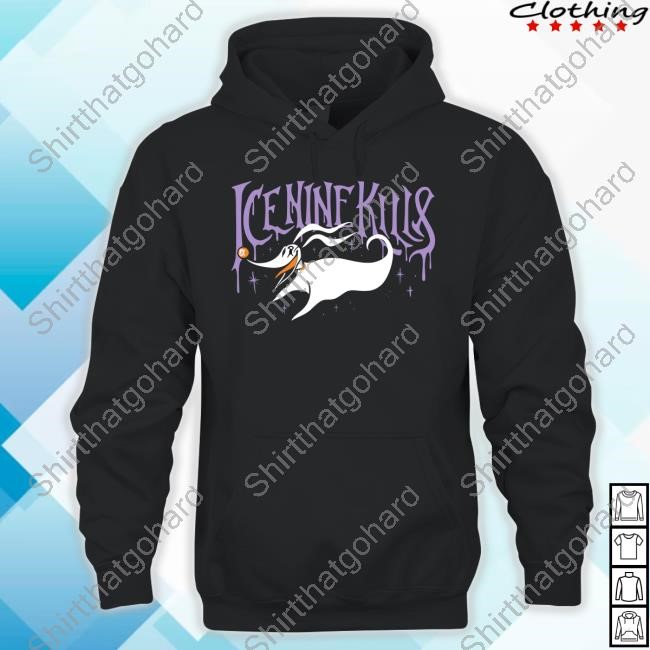 Official Ink Merch Store Ice Nine Kills Zero Nightmare Before Christmas Shirt IceNineKills