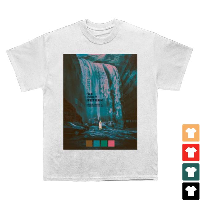Official Silent Planet Merch We Only Return Tshirt