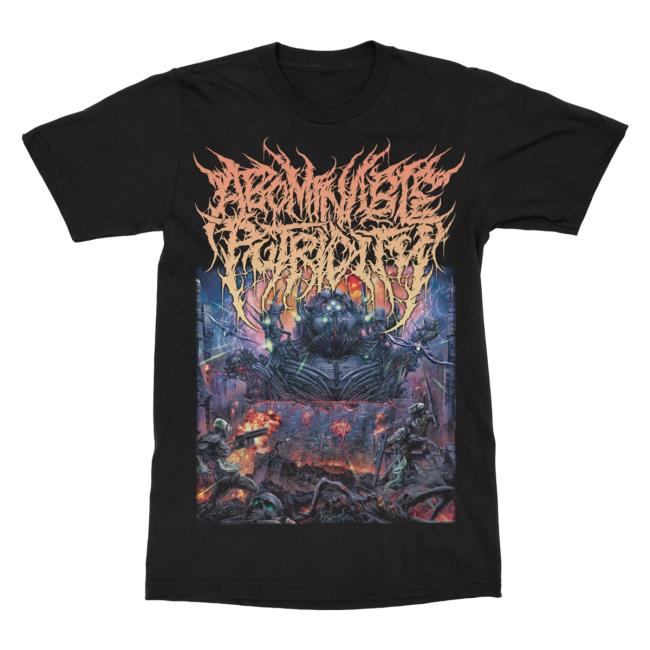 Official Indie Merch Store Shop Abominable Putridity "Parasitic Metamorphosis" Top Shirt Indiemerchstore