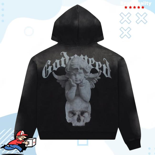 Official Godspeed Nyc Clothing Merch Circle Of Life Hoody (Vintage Wash)