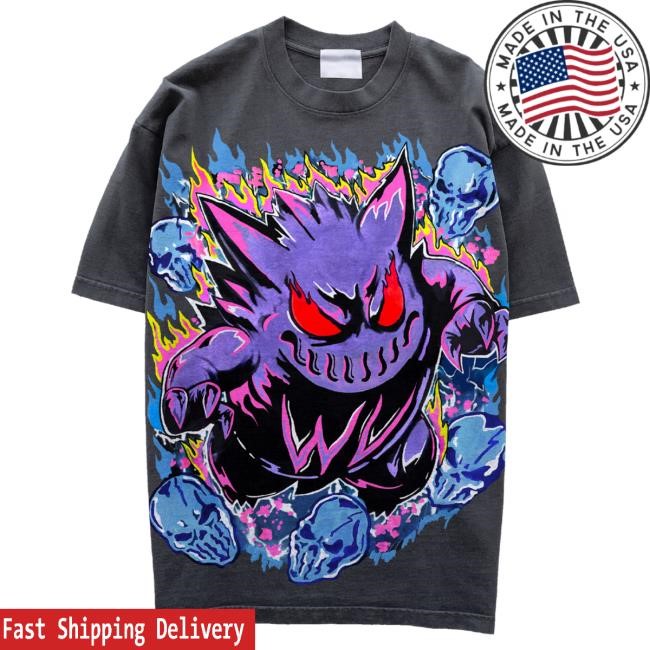 Authentic Warren Lotas Shadow Monster T-Shirt Vintage Black Graphic
