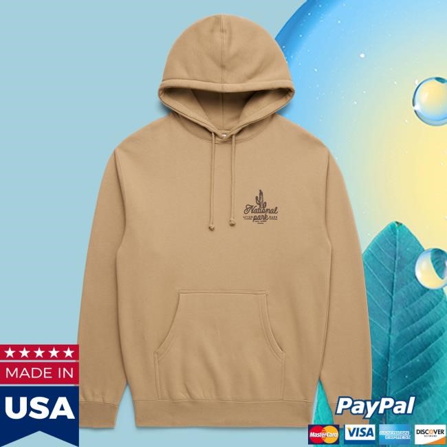 National Park After Dark Shop Merch Cryptid Desert Hot Hoodie Sand