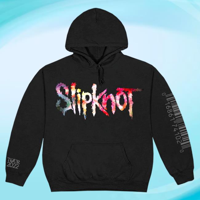 Official Slipknot Merch Store Slipknot '22 Tour Black Pull Over Hoodie Slipknotmerch Apparel Clothing Shop