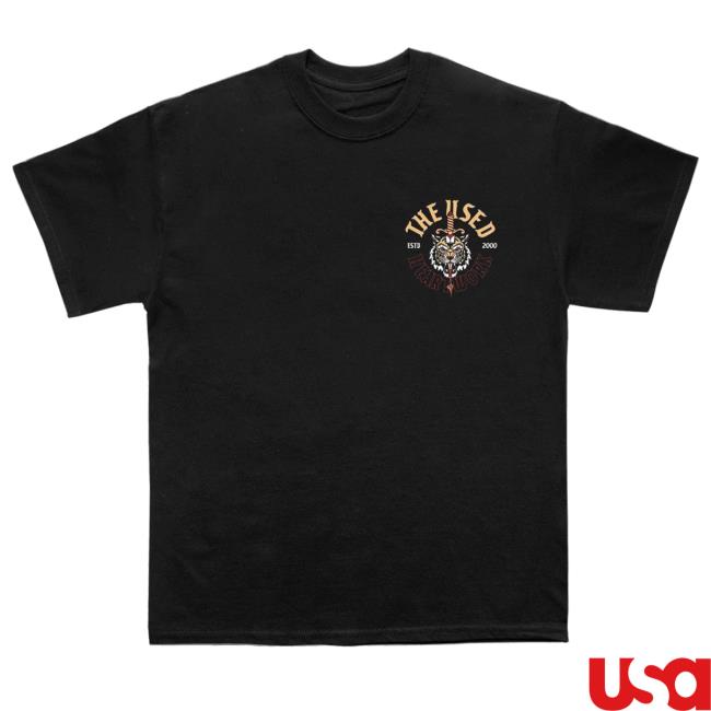 The Used Band Merch Shop Tiger Sweatshirt