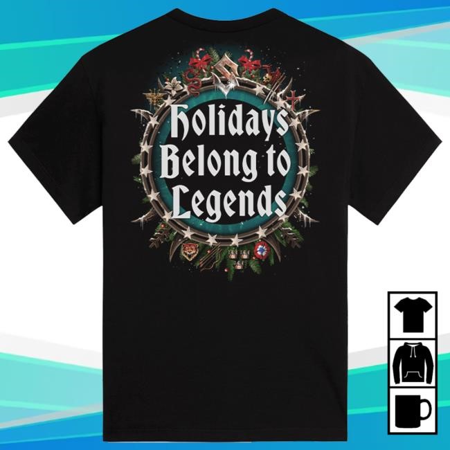 Official Sabaton Merch Store Sabaton Holidays Belong To Legends X-mas New Shirt Sabaton Shop