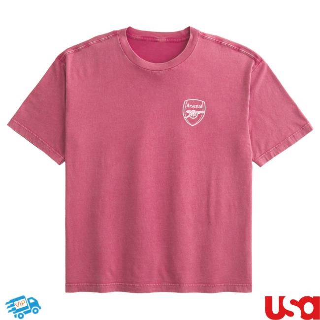 Arsenal F.C. Graphic Top Shirt Tour Exclusive | Arsenal F.C. Official | Soccer Fan Gear
