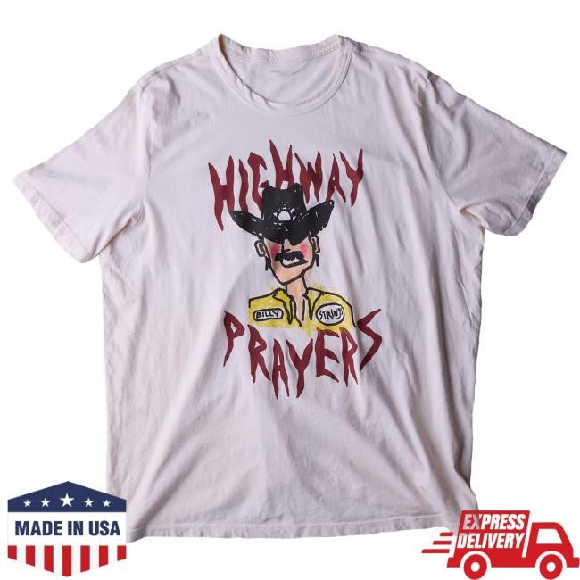 Official Billy Strings Merch Store Shop Billy Strings imogene + willie x Billy Strings Highway Prayers Race Car Driver Attractive Shirt