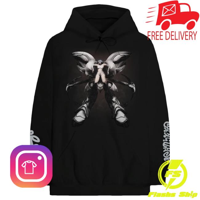 Official Ashnikko Merch Store Ashnikko Mecha Weedkiller Pull Over Hoodie