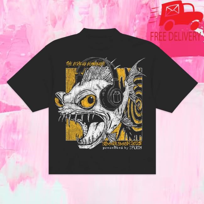 Official The Summer Smash Fishphones Shirts (Black)