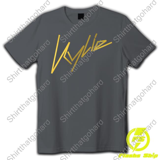 Official Kylie Foil Logo Shirt Tee
