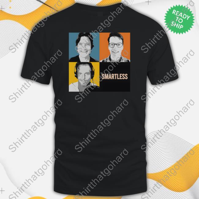 Official Smartless Merch SmartLess Squares Sweatshirt