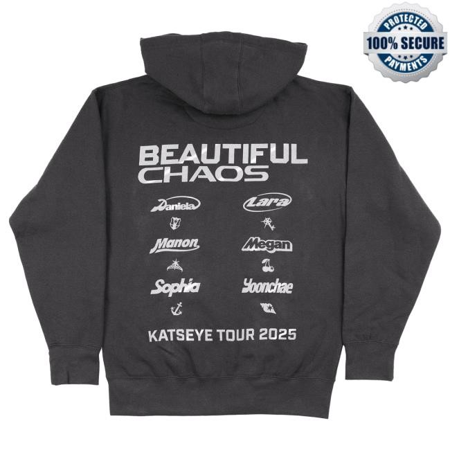 Essential Streetwear Beautiful Chaos Katseye Zip-up Layer