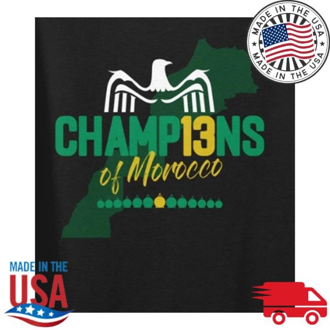 Champ13ns Of Morocco T Shirt