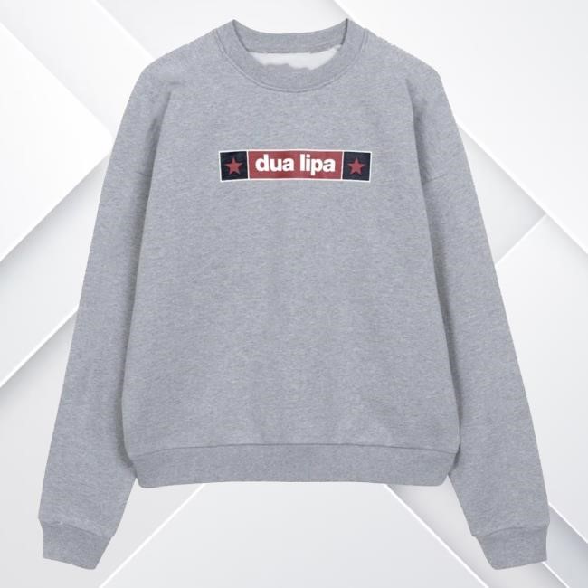 Radical Optimism | Dua Grey New Crewneck Sweatshirt Dua Lipa