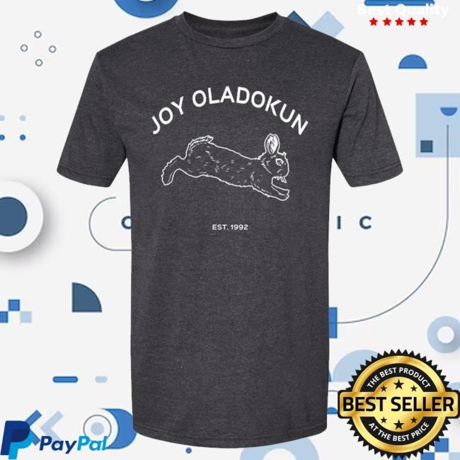 Official Joy Oladokun Shop Grey Hare Shirt