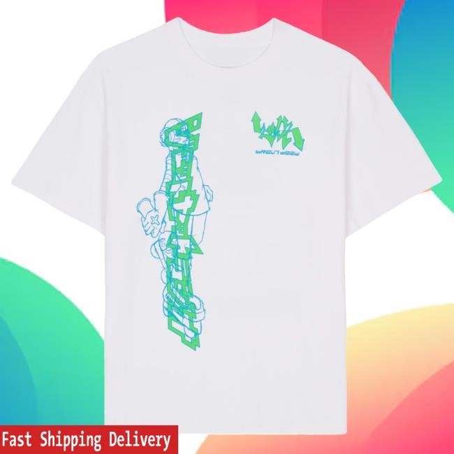 Brain Dead x Seg: Jet Set Radio New Shirt - White