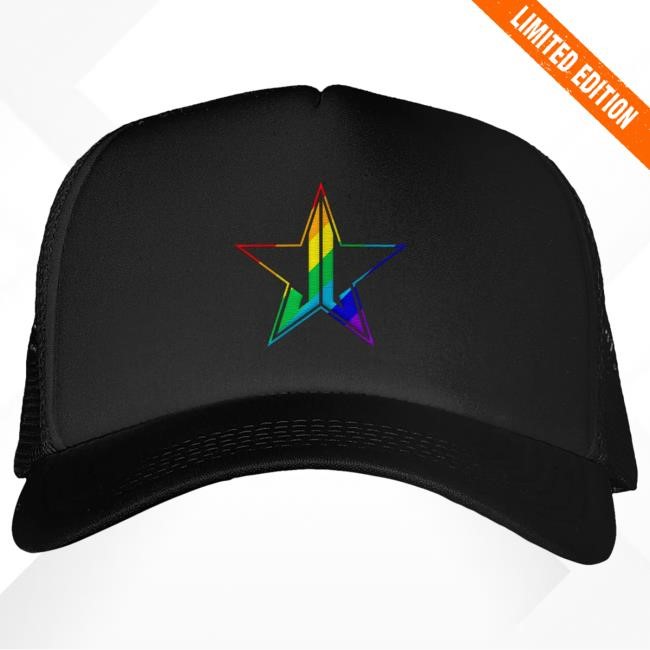 Official Jeffree Star Cosmetics Store Jeffree Star Rainbow Trucker Attractive Shirt JeffreeStarCosmetics JeffreeStar