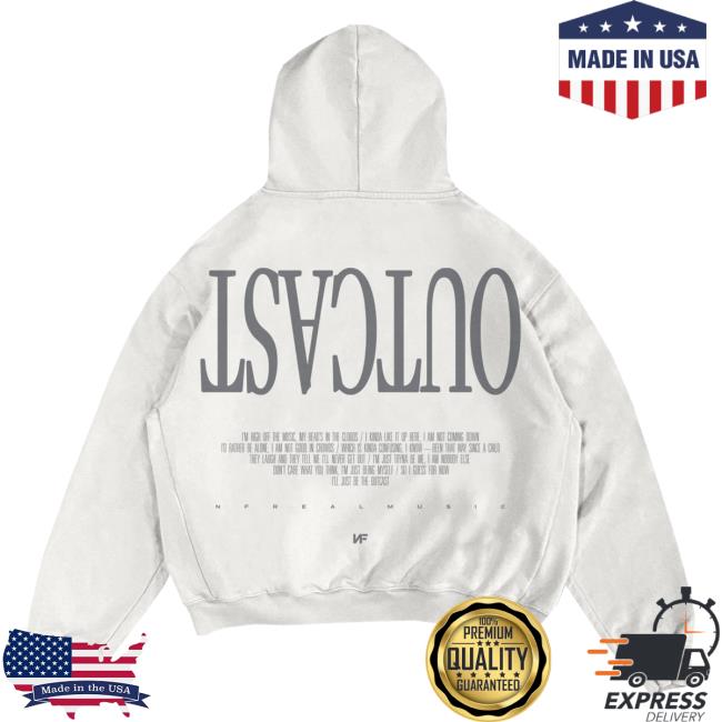 Official Nathan John Feuerstein Nf Merch Store Off-White Outcast Custom Crew neck Nf Real Music Shop