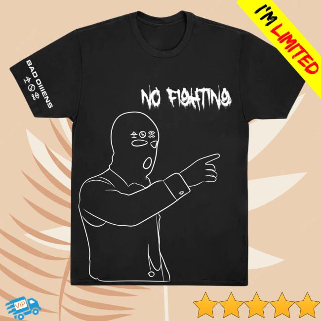 Bad Omens Merch Concrete Forever No Fighting T Shirt