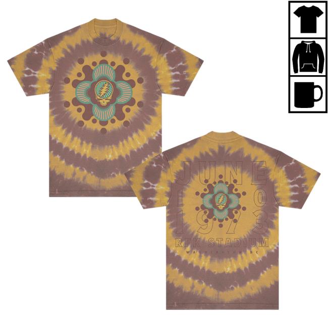 Official Grateful Dead Merch Store Here Comes Sunshine Tie-Dye Shirt New GratefulDead Shop