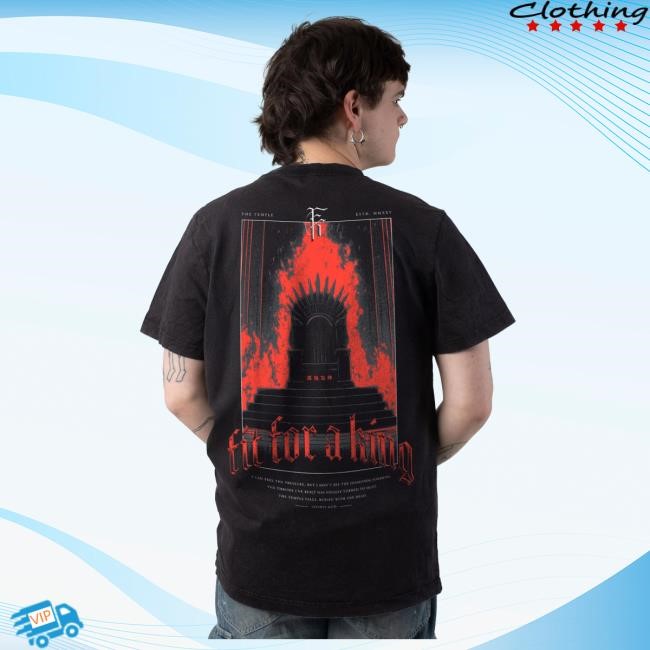 Official Fit For A King Merch Fit For A King - Throne - Hot Shirt