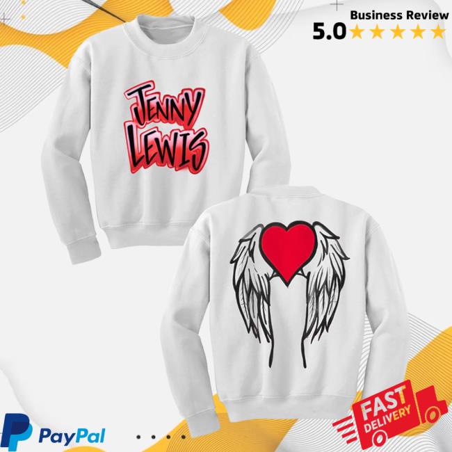 Official Jenny Lewis Merch Wings Shirt