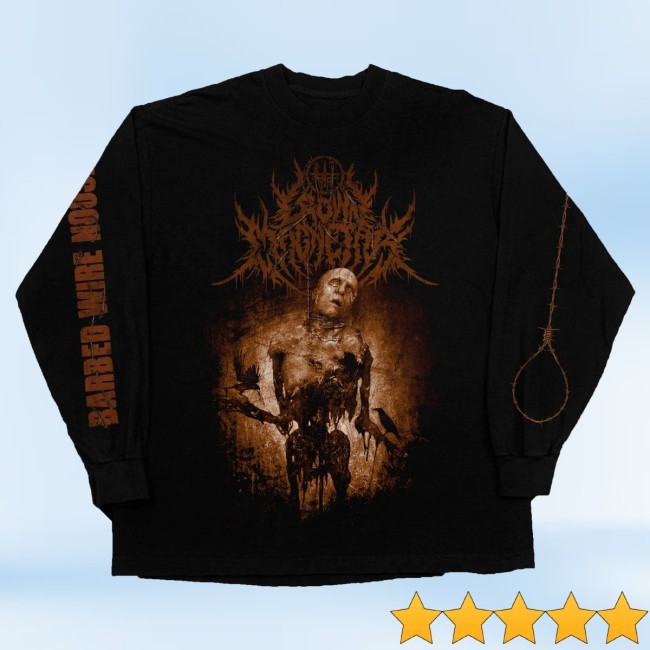 Crown Magnetar ""Barbed Wire Noose"" Long Sleeve Shirt