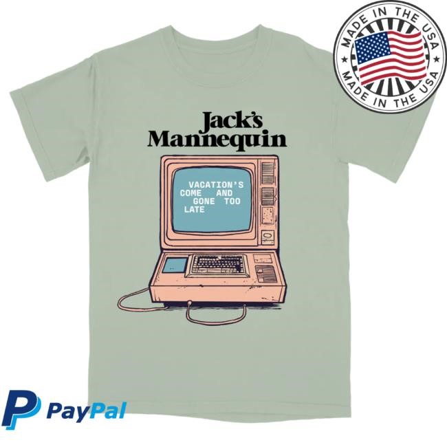 Official Andrew Mcmahon Vacation Computer Shirts