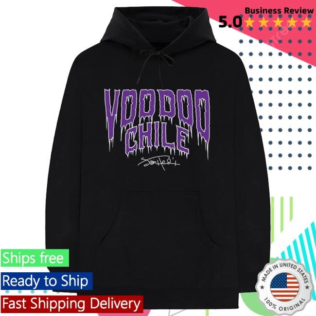 Official Jimi Hendrix Merch Store Jimi Hendrix Voodoo Black Pullover Hoodie