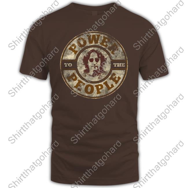 Power To The People Iconic Signature New Tee