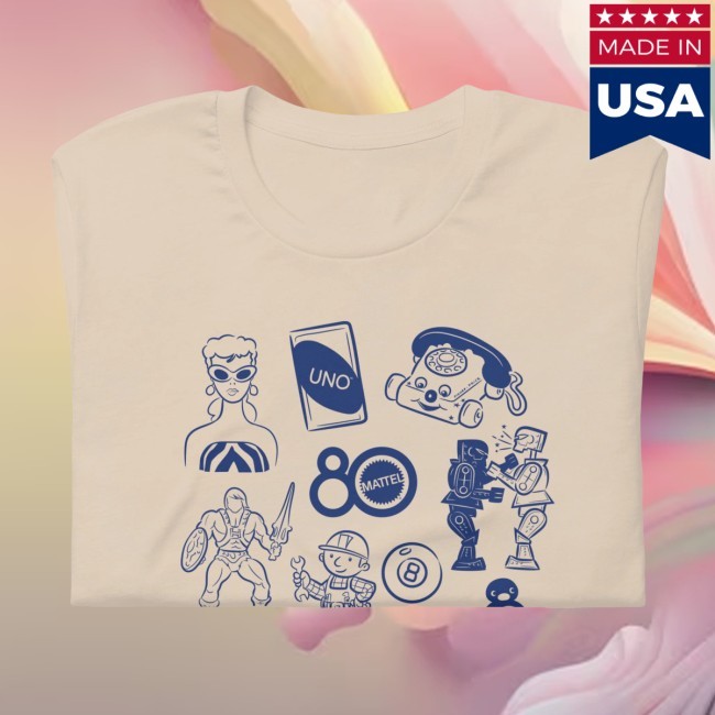 Mattel Creations Mattel 80th Brand Icons Shirt