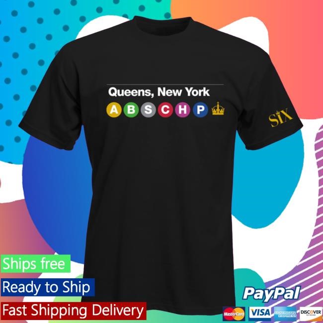 Official Six The Musical Merch Shop | I NY Subway Tshirt | SIX on Broadway Clothing Apparel