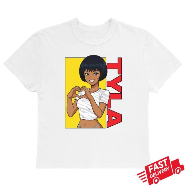 Official Tyla Merch Store TYLA Baby Tshirt in White