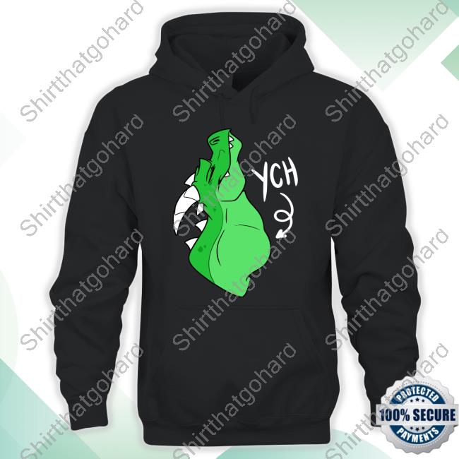 Slosh Dog Dragon Gulp Ych T Shirt Green