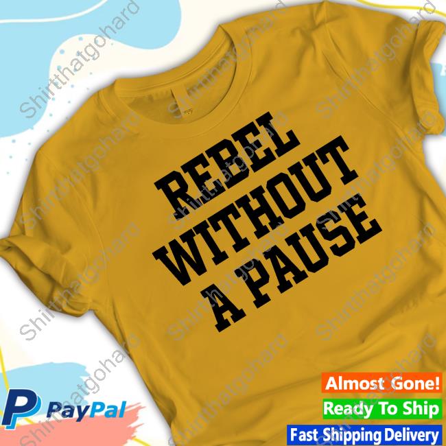 Public Enemy Merch Public Enemy Rebel Without A Pause Crewneck Sweatshirt