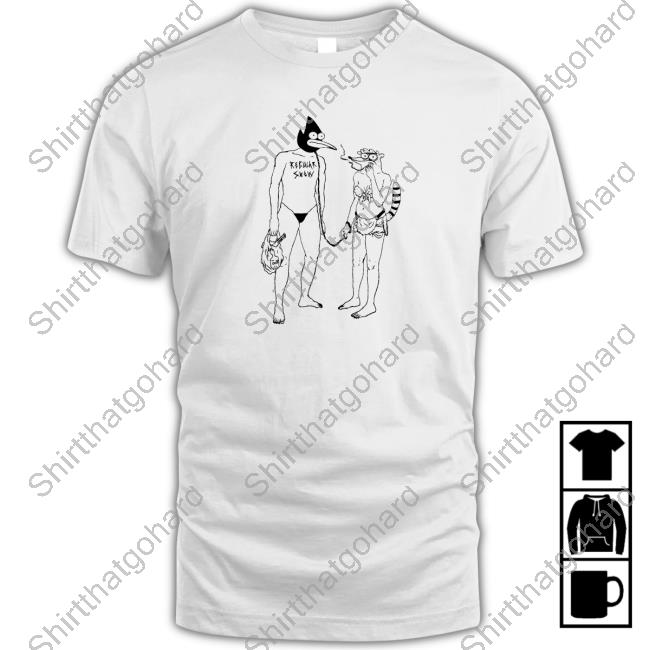 Regular Show X Death Grips Parody Mashup Vintage Shirt
