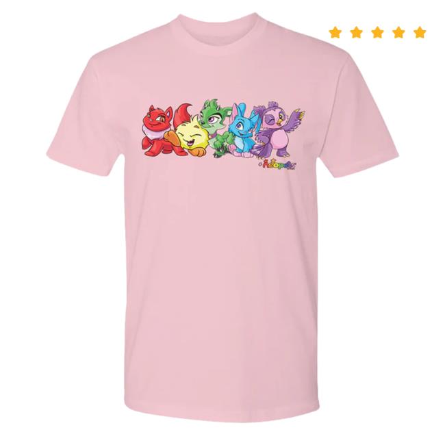 Neopets Merch Neopets Rainbow Parade Crewneck Sweatshirt