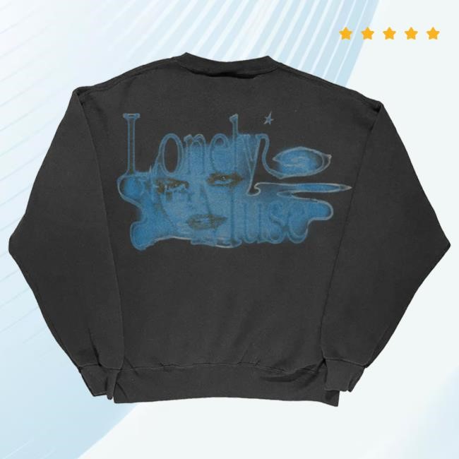 Official Halsey Merch Store Halsey Lonely Crew neck Sweatshirt Halsey Clothing Shop