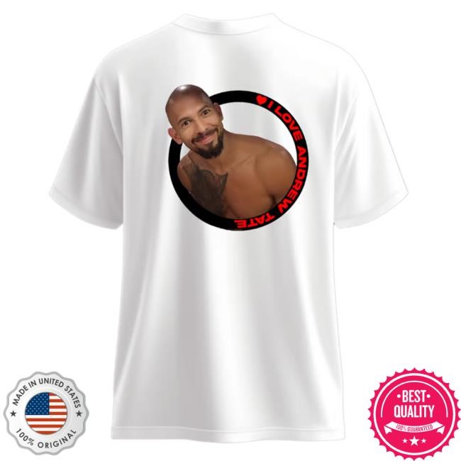 Official Andrew Tate Store Shop Top G White T Shirt Casual Fit AndrewTate