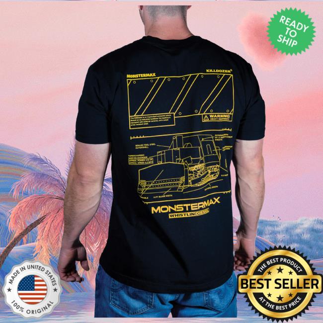 Official Monstermax Merch WhistlinDiesel Killdozer Tees Monstermax Clothing Shop Whistlin Diesel
