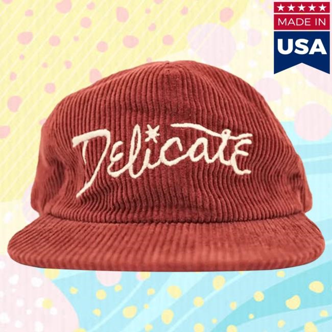 Official Hello Merch Delicate Cap (Red Grapefruit) HelloMerch