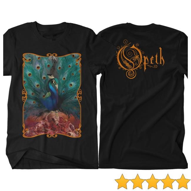 Official Opeth Merch Opeth - 'Peacock' Tshirt