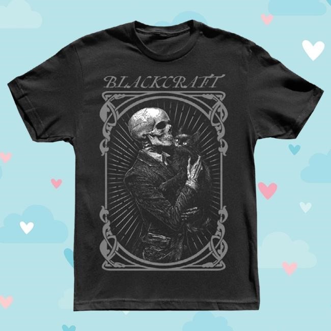 Blackcraft Skeleton Cat Top Shirt