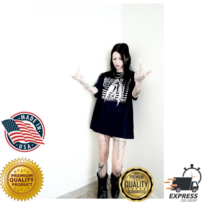 Official Hello Merch DeathbyRomy Hollywood Forever Flag Shirts Hellomerch