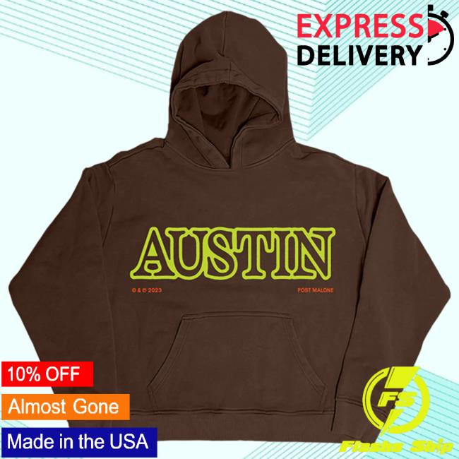 Official Post Malone Merch Store Post Malone Austin Hoodie Spotify Wrapped Exclusive Pullover Sweatshirt Post Malone Apparel Clothing Shop PostMalone