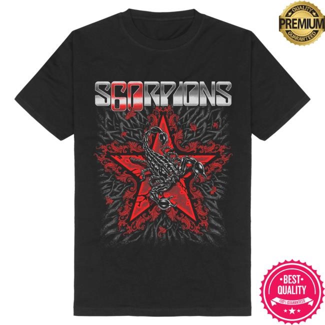 Official Scorpions Blowing With The Wind New Shirt