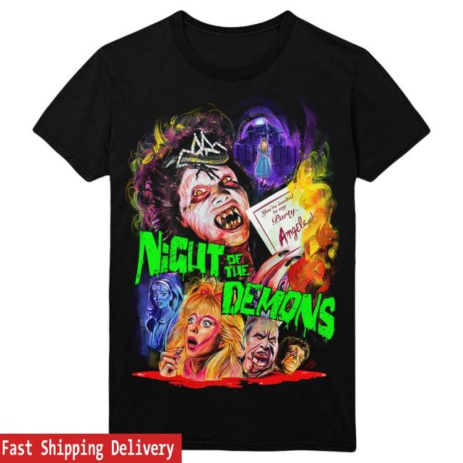 Official Gutter Garbs Night of the Demons: The Party's Just Begun T Shirt