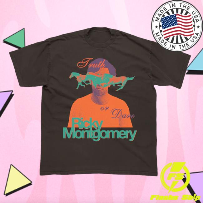 Ricky Montgomery Merch Store Truth Or Dare 2024 Hoodie Ricky Montgomery Clothing Shop Apparel Official Rickymontgomery